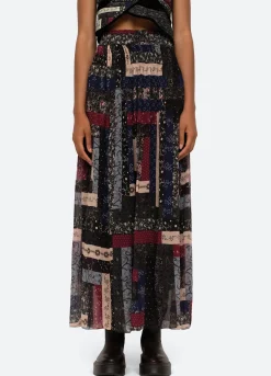 Sea New York Alani Skirt Multi Flash Sale