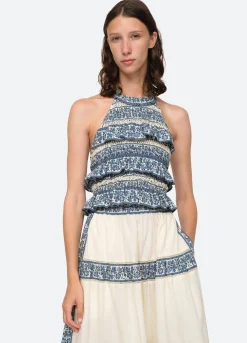 Sea New York Arlo Halter Top Multi Discount