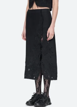 Sea New York Baylin Skirt Black Flash Sale