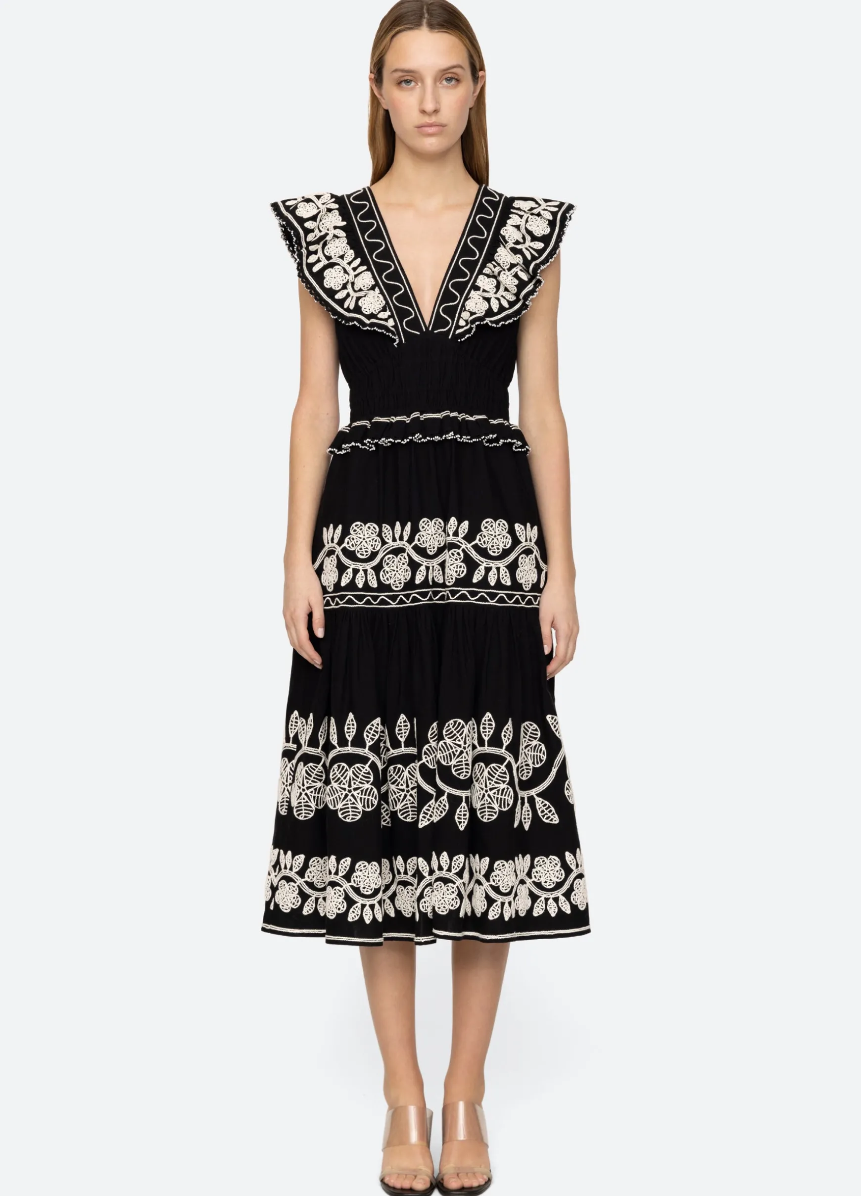 Sea New York Beck Dress Black Shop