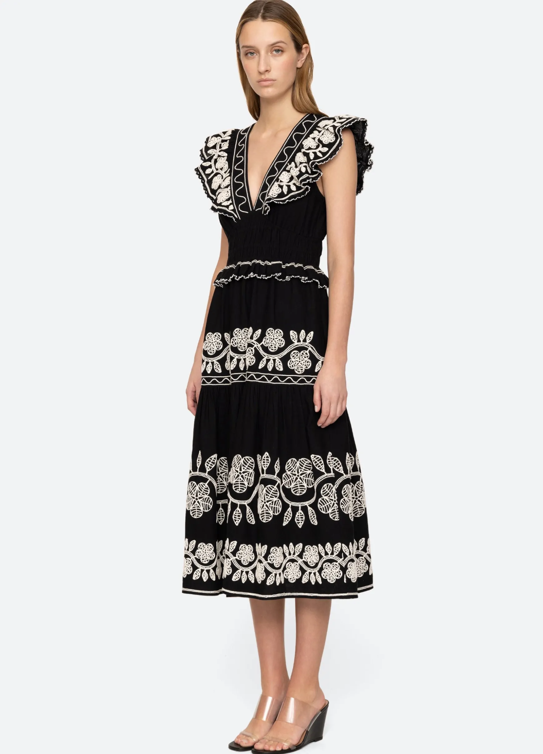 Sea New York Beck Dress Black Shop