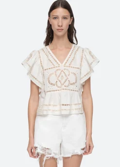 Sea New York Blaire Top White Shop