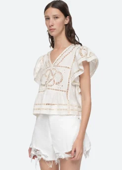 Sea New York Blaire Top White Shop