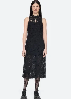 Sea New York Branca Dress Black Cheap