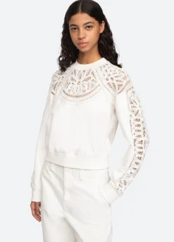 Sea New York Branca Sweatshirt Cream Cheap