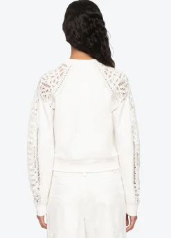Sea New York Branca Sweatshirt Cream Cheap