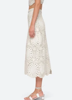 Sea New York Camila Skirt White Discount