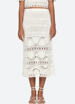 Sea New York Carter Skirt White Shop