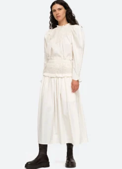 Sea New York Casey L/S Top Eggshell Discount