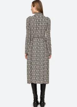 Sea New York Della L/S Dress Multi Flash Sale