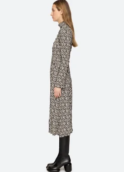 Sea New York Della L/S Dress Multi Flash Sale