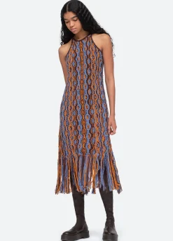 Sea New York Drew Dress Blue New