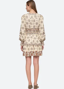Sea New York Ellabeth Dress Cream Hot