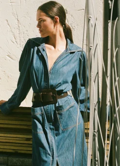 Sea New York Fallon Dress Blue Cheap