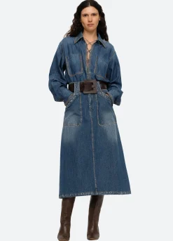 Sea New York Fallon Top Blue Discount