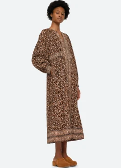 Sea New York Irina Caftan Dress Multi Flash Sale