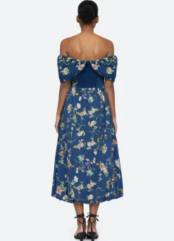 Sea New York Julian Dress Navy Hot