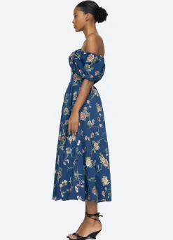 Sea New York Julian Dress Navy Hot