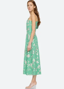Sea New York Julian One Shoulder Dress Mint Best Sale