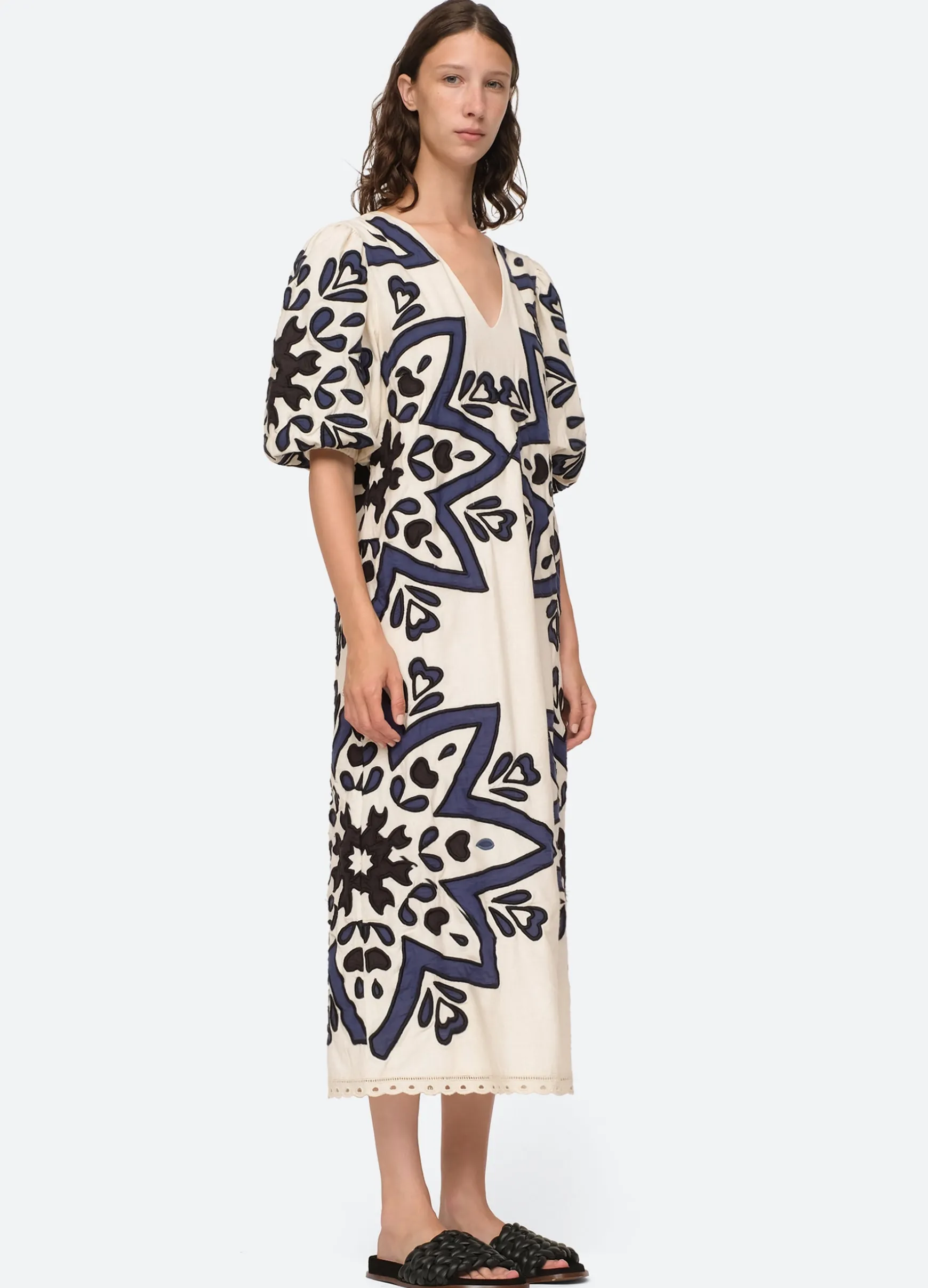 Sea New York Kaia V-Neck Dress Shop