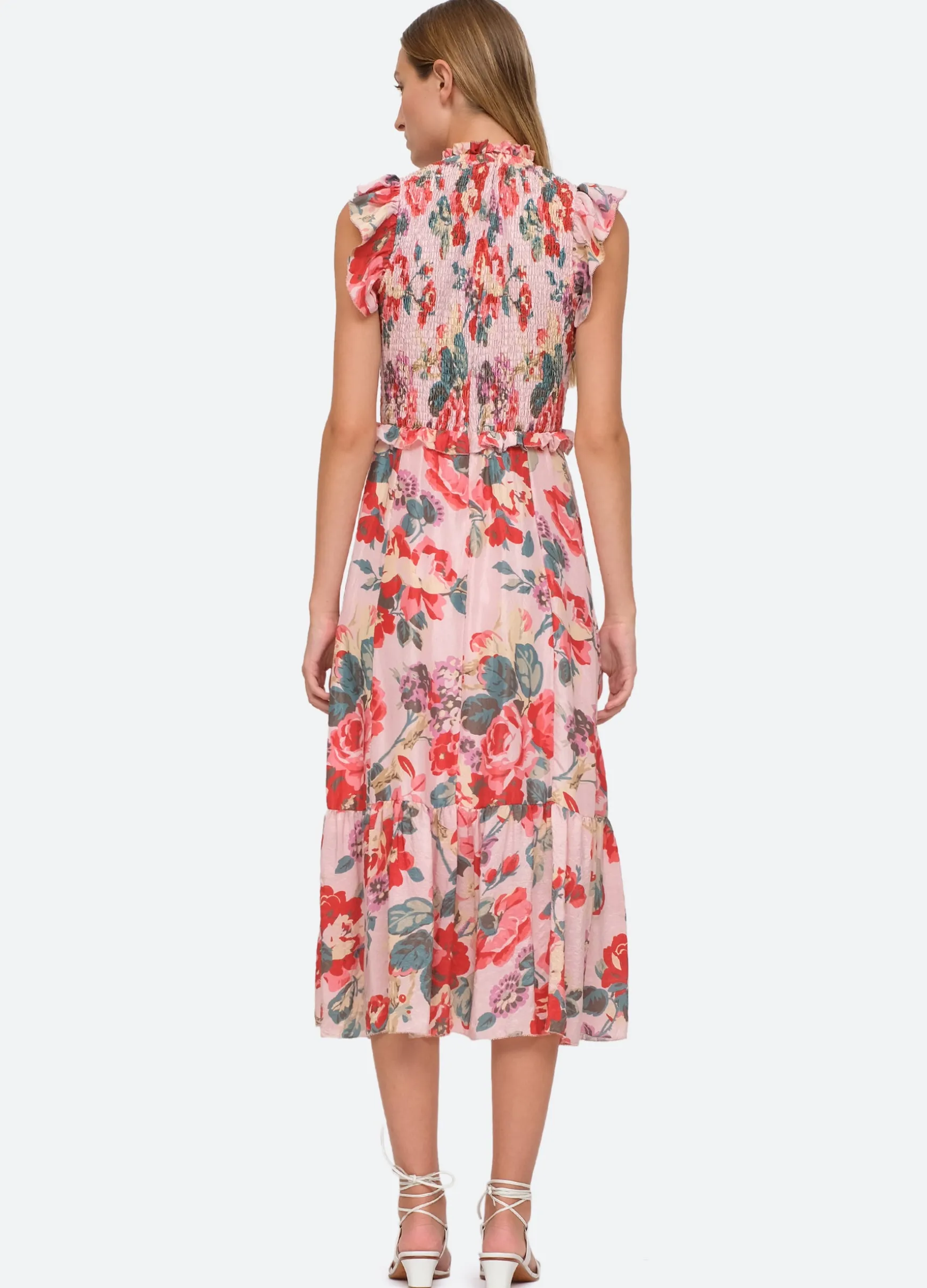 Sea New York Lanie Smocked Dress Multi Outlet
