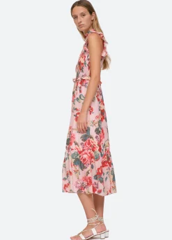 Sea New York Lanie Smocked Dress Multi Outlet