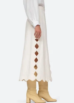 Sea New York Leona Skirt Cream Outlet
