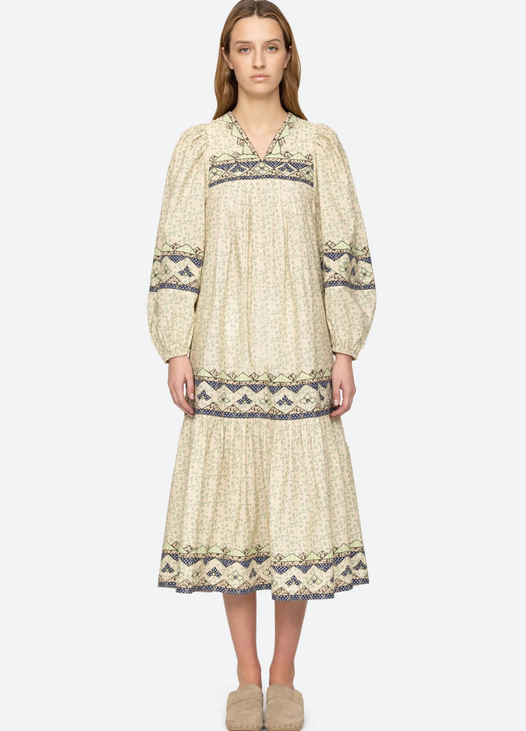 Sea New York Louie L/S Dress Multi Shop