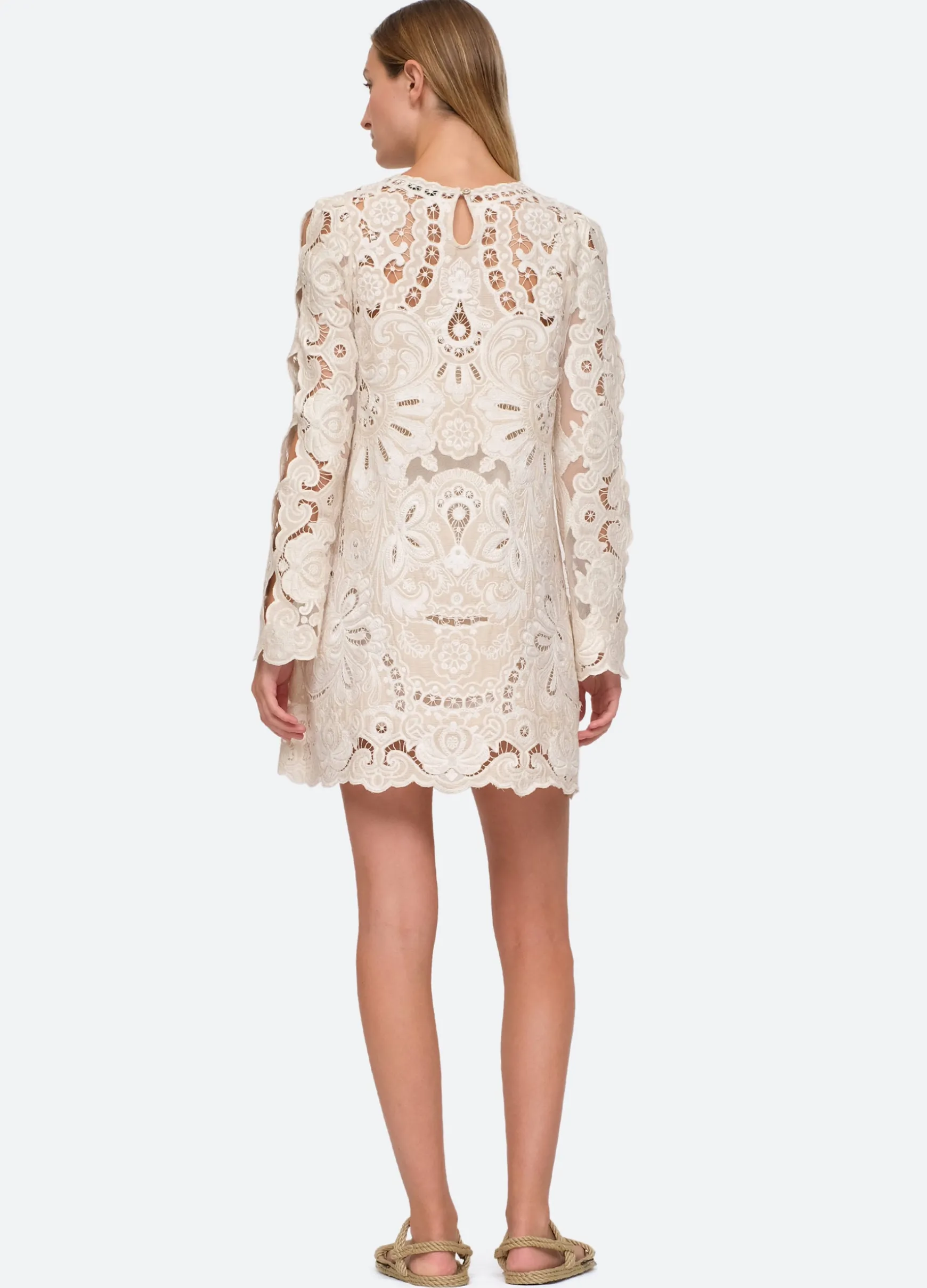 Sea New York Lysa Dress Cream New