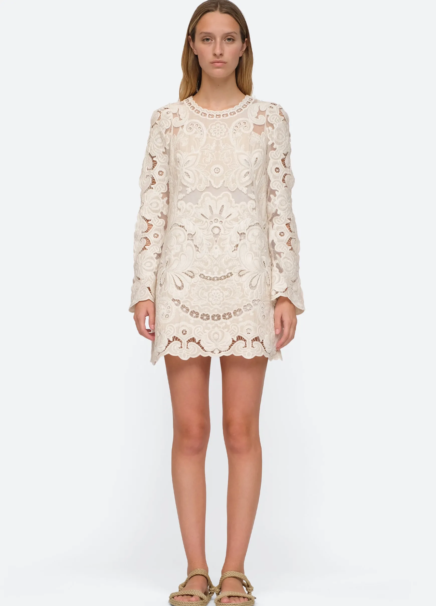 Sea New York Lysa Dress Cream New