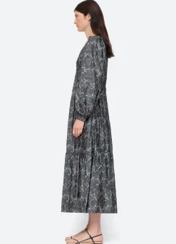 Sea New York Marlee L/S Dress Black Cheap