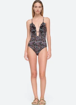 Sea New York Marlee One Piece Black Clearance