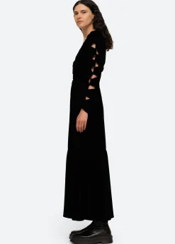 Sea New York Mayde Cutout Dress Black Shop