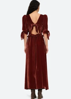 Sea New York Mayde Dress Rust Clearance