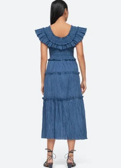 Sea New York Micah Dress Ocean Cheap