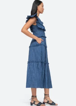 Sea New York Micah Dress Ocean Cheap