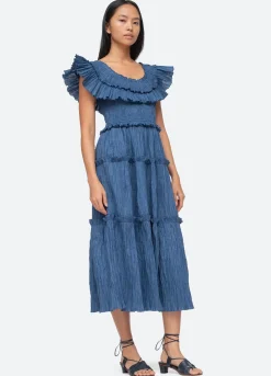 Sea New York Micah Dress Ocean Cheap