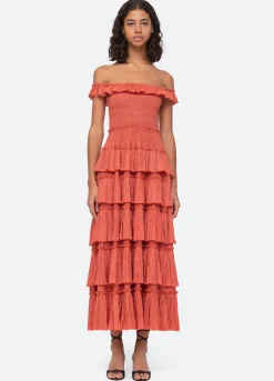 Sea New York Micah Tiered Dress Online