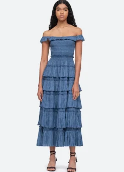 Sea New York Micah Tiered Dress Online