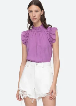 Sea New York Micah Top Lavender Discount