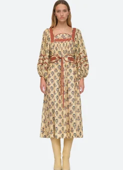 Sea New York Norah Dress Canary Shop
