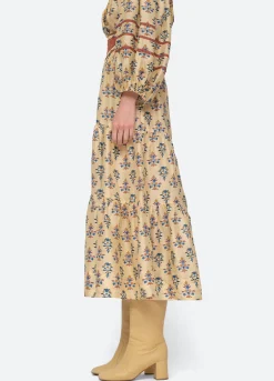 Sea New York Norah Skirt Canary Clearance