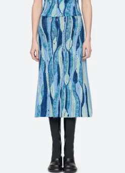 Sea New York Otto Skirt Blue Discount