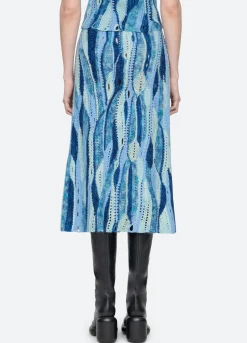 Sea New York Otto Skirt Blue Discount
