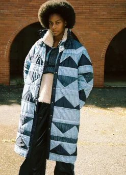 Sea New York Palmer Coat Multi Clearance
