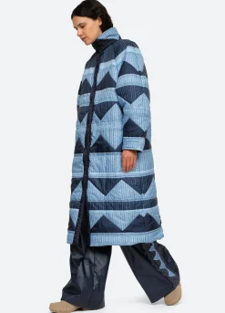 Sea New York Palmer Coat Multi Clearance