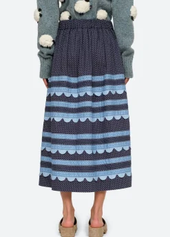 Sea New York Palmer Skirt Multi Best