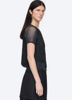 Sea New York Pari Top Black Fashion