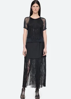 Sea New York Pari Top Black Fashion