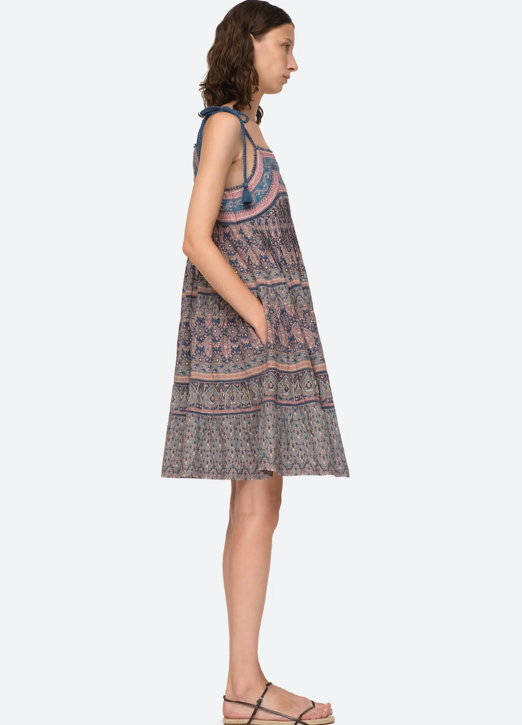 Sea New York Parker Mini Dress Lilac New